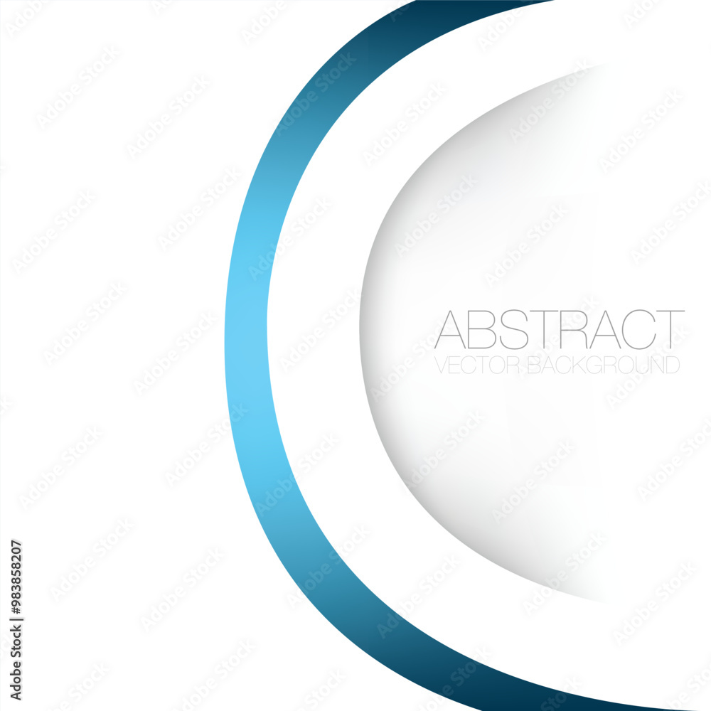 Poster graphic vector curve line overlap background for text and message design