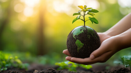 Carbon offset consulting business advising clients on how to achieve carbon neutrality through eco-friendly practices and investments