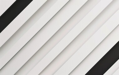 Obraz premium Diagonal white and black lines creating a sleek modern background. Minimalist design concept for posters and graphic design.