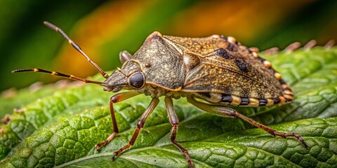 The brown marmorated stink bug, an invasive Asian pest, has made its presence felt in Texas, USA, causing