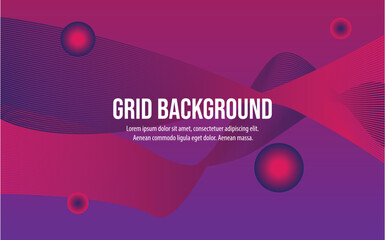 Grid background 