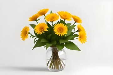 bouquet of yellow flowers