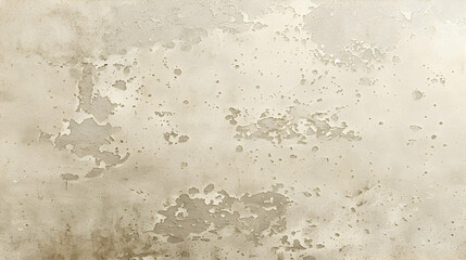 Fototapeta premium Beige Textured Wall with Abstract Patterns of Flaking Paint and Imperfections Creating a Rustic Aesthetic