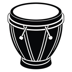 Timpani Vector Illustration - Musical Instrument Art