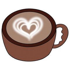 Coffee Cup Hand Drawn Illustration