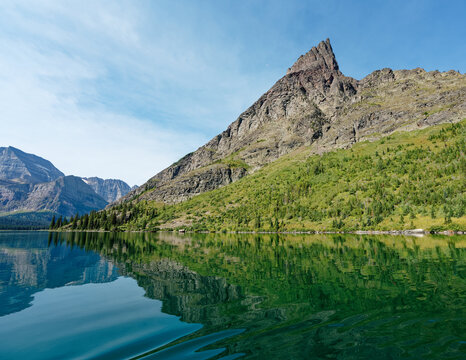 lake in the mountains