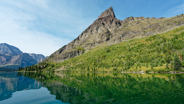 lake in the mountains
