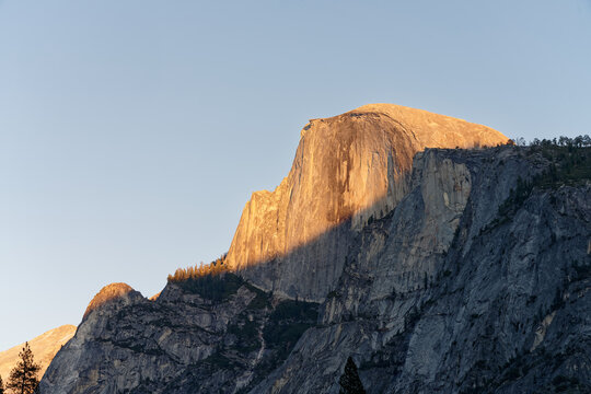 sunset over the mountains