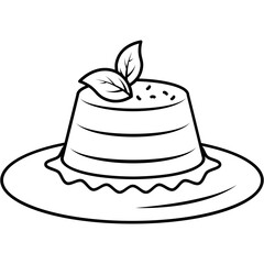 Matcha Panna Cotta Icon