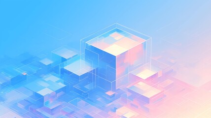 Fototapeta premium 幾何学模様の背景画像