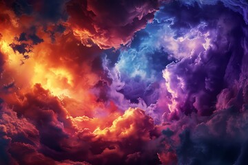 The Mystical Journey of Smoke Through the Spectrum of Emotions"
Dive into a realm where smoke transcends form, painting the air with vibrant colors. Each swirling tendril expresses a unique emotion