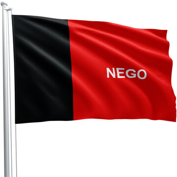 State of Para&iacute;ba flag (Brazil) - Bandeira do Estado do Para&iacute;ba - (Brasil) em 3D - PNG fundo transparente