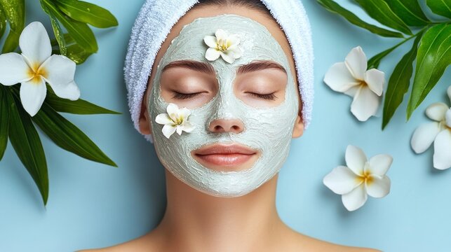 For a brighter complexion or an instant glow, try a face mask made with jasmine leaves, sandalwood powder, water, and yogurt.