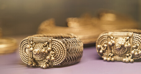 Hand Ornaments Or Hastabhushane. Jewellery Functioned As Symbols Of Rank, Position, And As Articles...