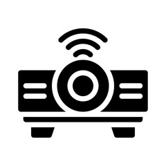 projector glyph icon