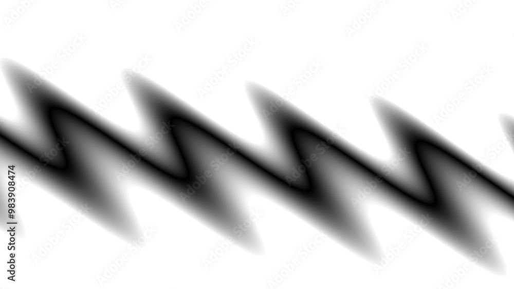 Leinwandbilder Modern abstract overlay transparent background texture with layers of black and gray transparent material in grunge lines in random geometric