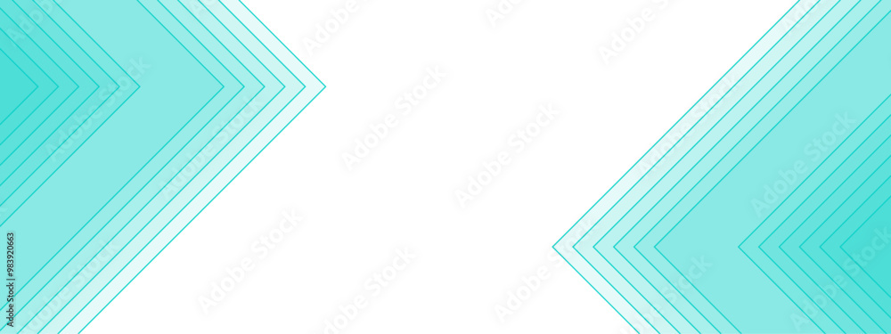 Aufkleber Abstract Linear Geometric Pattern in Light Blue. Stripes background design with layers of Geometric shapes. line elegant colorful striped diagonal line technology concept