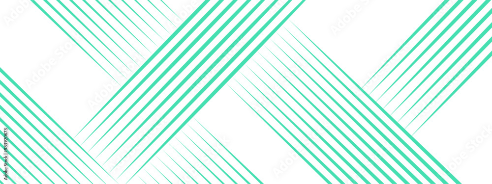 Poster abstract linear geometric pattern in light blue. stripes background design with layers of geometric 