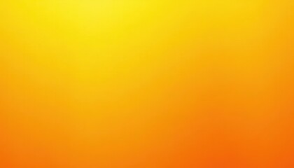 Abstract Bold Yellow and Tangerine Gradient Noisy Grain Background Texture