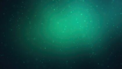 Obraz premium Abstract Glowing Emerald and Navy Gradient Noisy Grain Background Texture