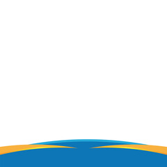 Wavy Business Footer