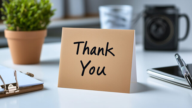 Thank You Card