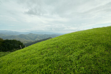 Fototapeta premium mountain view at Galyani Vadhana district.