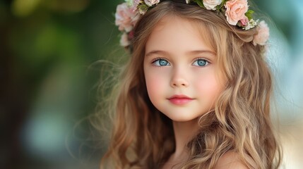 A charming girl with a bright spirit spreads joy and warmth to all those she meets, brightening every moment.