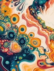 Woman's Face Abstract Art