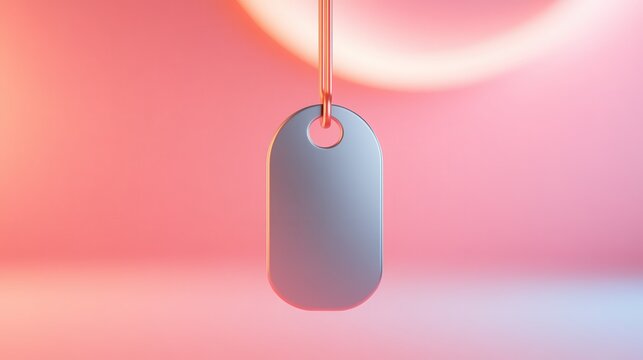 Minimalist Cyber Monday Sale Banner with Elegant Geometric Shape and Soft Pink Backdrop - Powered by Adobe