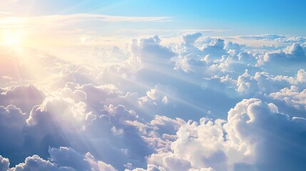 Fototapeta premium Beautiful Blue Skies with Nature, Moon ,Cloud ,Beach scenery, Tree, night -Anime concept Background