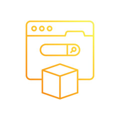 Digital Asset vector icon