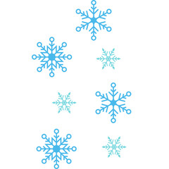 Snowflakes Fall Icon