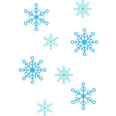 Snowflakes Fall Icon