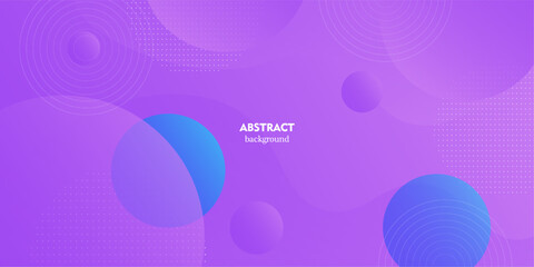 bright background with geometric circle shapes. EPS 10