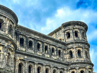 Obraz premium Antique building view in Trier in Germany