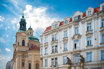 Obraz premium prague praha praga visit praga Hradczany panorama czech panorama view