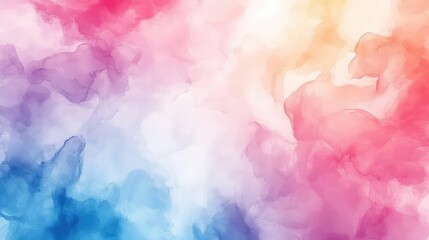 Fototapeta premium Abstract Watercolor Background with Soft Pastel Colors