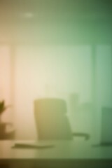 Blurred view of modern comfortable office interior