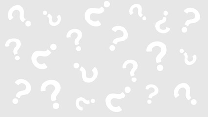 クエッションマークのイラスト　色背景