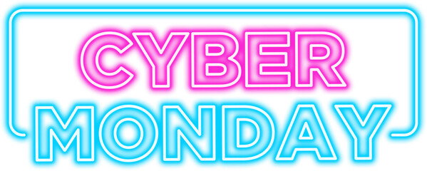 Neon Cyber Monday