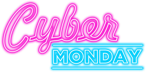 Neon Cyber Monday
