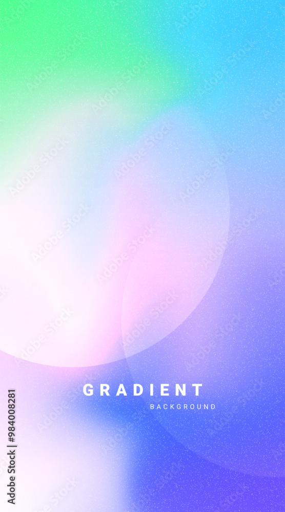 Poster Abstract blurred colored gradient background for presentation,Vertical banner. Vector illustration.