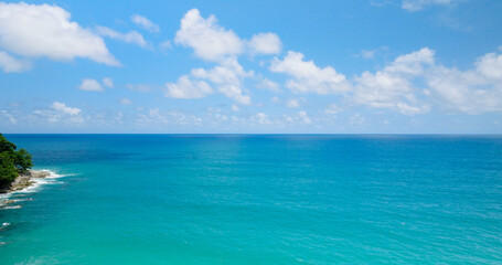 beach with sky horizon