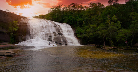 waterfall in the forest