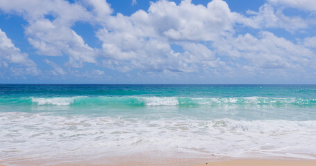 beach sea sand in summer