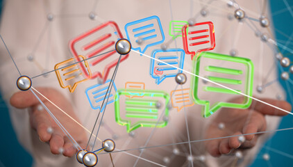 mail communication support contact concept service