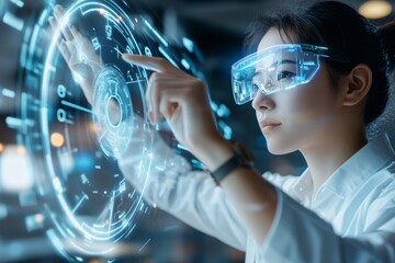 Futuristic Technology Interaction with Smart Glasses