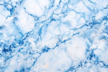 Asymmetrical abstract blue and white marble liquid texture background