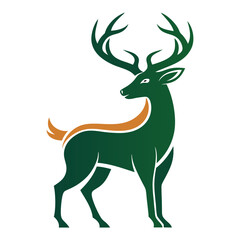 Deer vector design logo 11